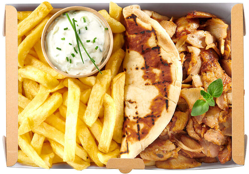 Menu Home Box Gyros Poulet